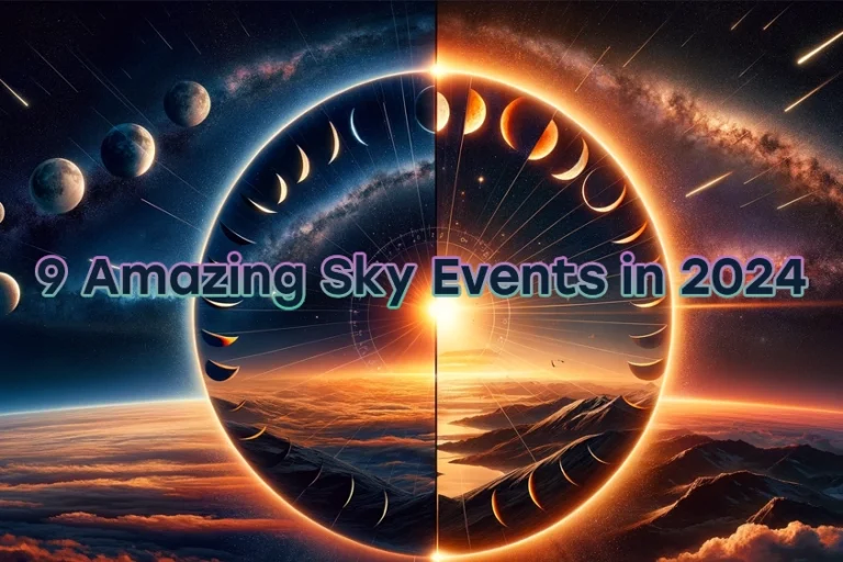 9 Amazing Sky Events in 2024: Witness a Phenomenon Unseen for 80,000 Years!