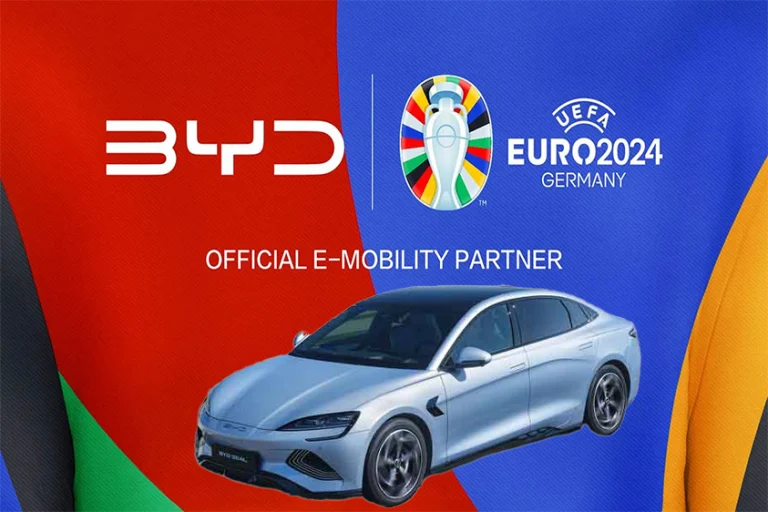 Electric Car Giant BYD: New Official Sponsor of UEFA EURO 2024
