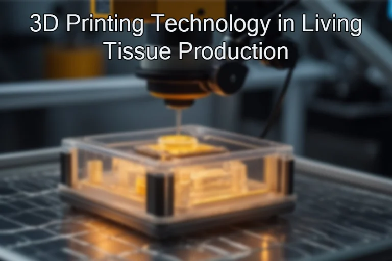3D Printing Technology in Living Tissue Production: Innovations and Advancements