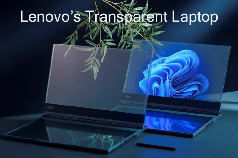 Lenovo Officially Announces Transparent Laptop: A Breakthrough in Innovative Design and Functionality