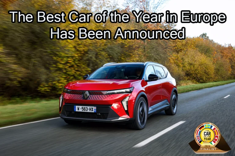 The Best Car of the Year in Europe has been announced